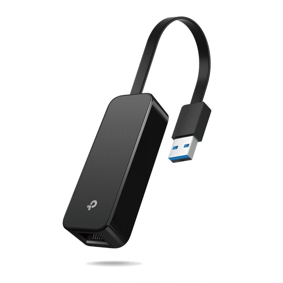 TP-Link USB to Ethernet 2.8 x 1.0 x 0.6 in. (71 x 26 x 16.2 mm), black