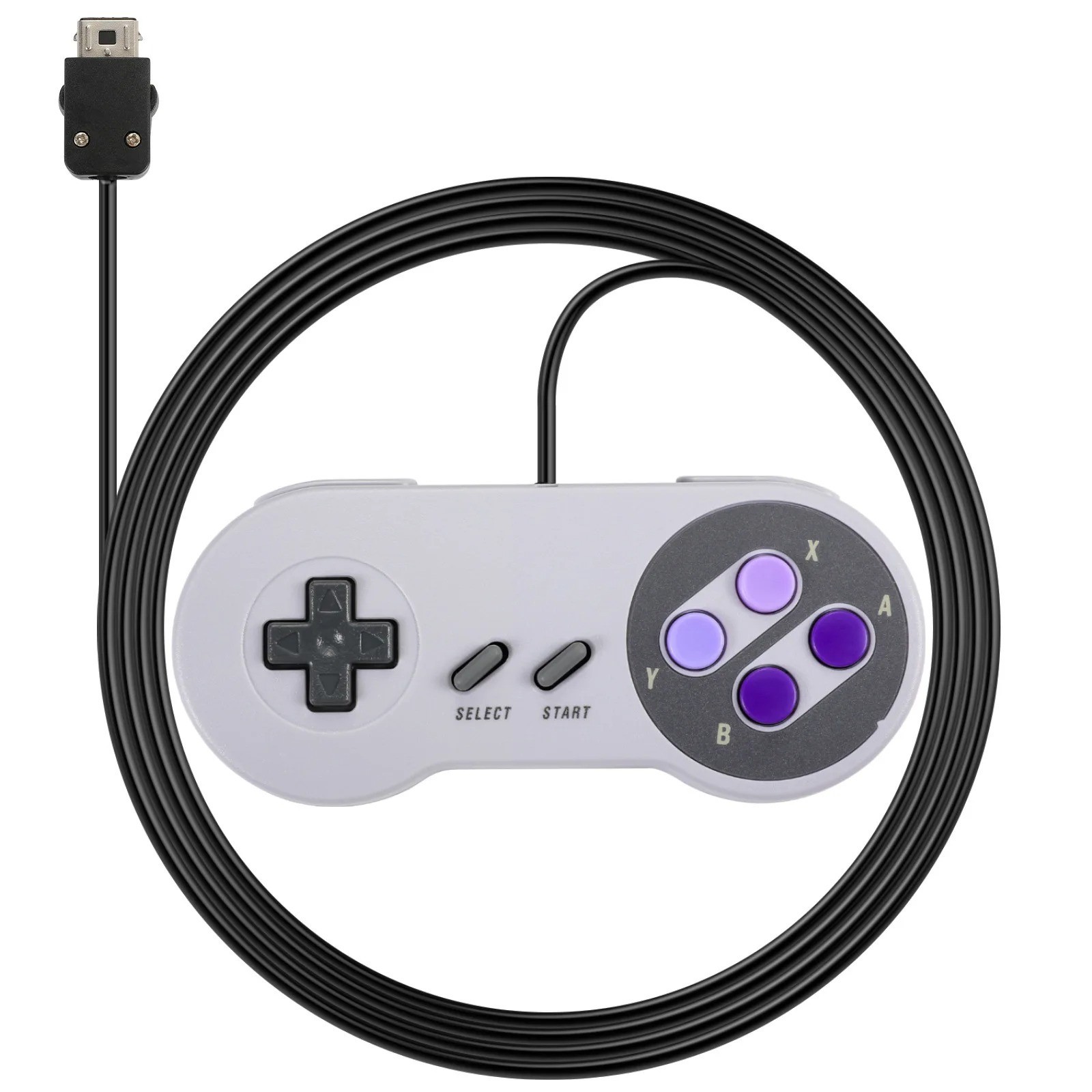 OLD SKOOL CONTROLLER FOR SNES CLASSIC EDITION MINI SYSTEM