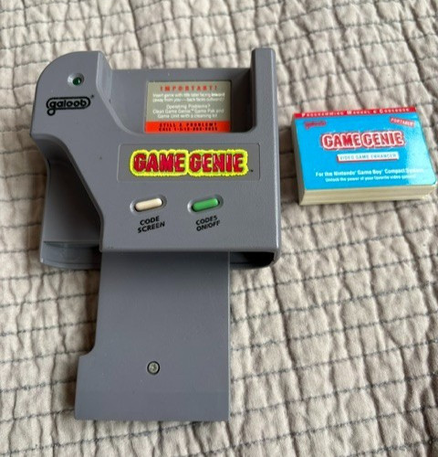 Vintage 1992 Game Genie for Game Boy — Galoob-Untested