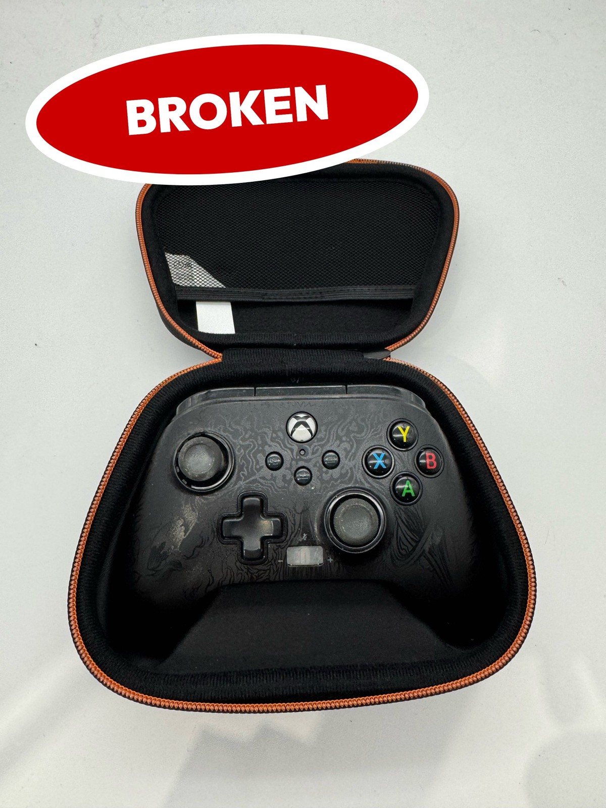 (BROKEN) PowerA Fusion Pro 3 Wired Controller Xbox Series X S Midnight Shadow