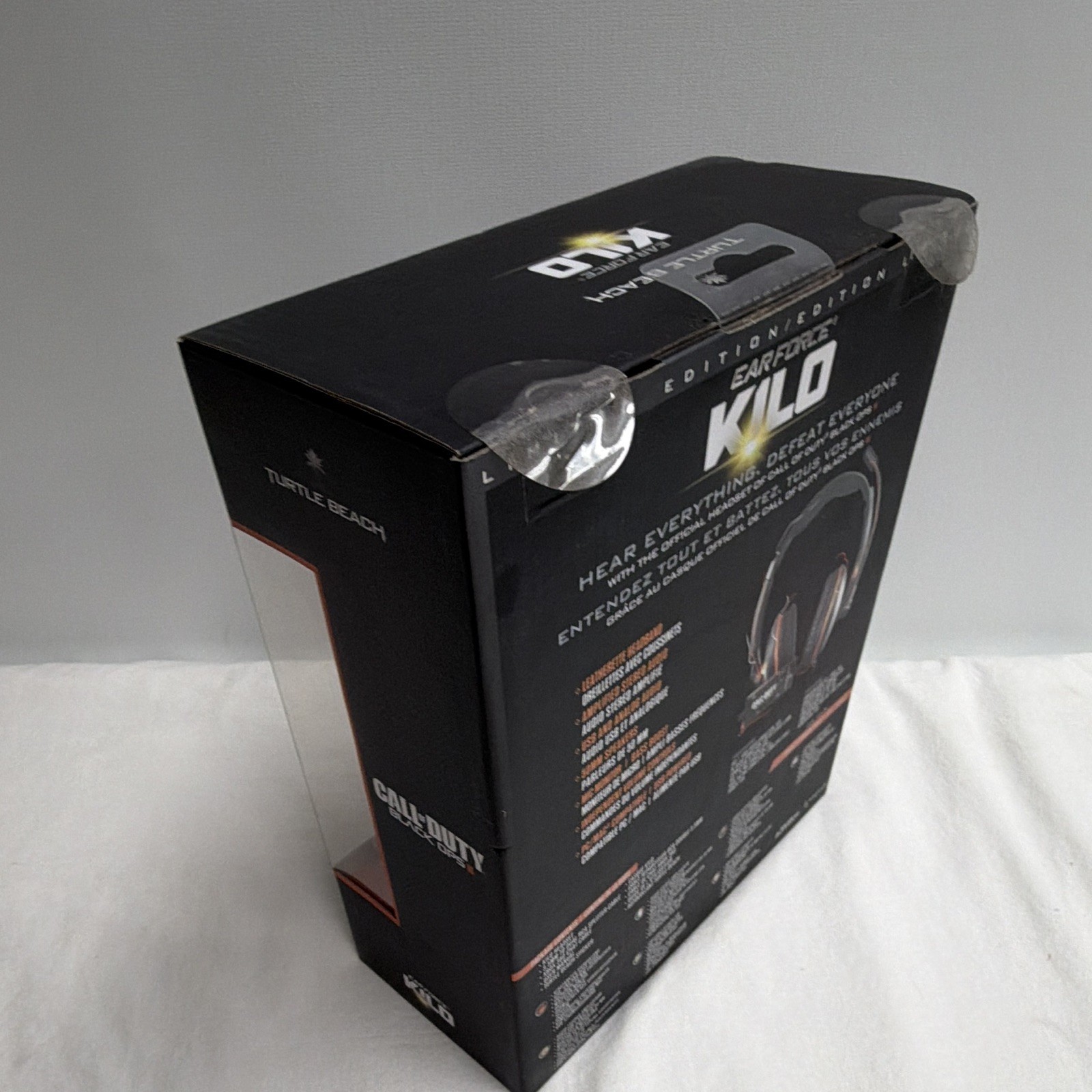 Turtle Beach Ear Force KILO COD Black Ops 2 Limited Gaming Headset NEW See desc.