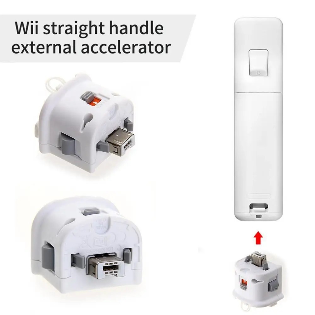 Wii Motion Plus Adapter 1PCS Sensor Attachment For Nintendo Wii / Wii U Remote
