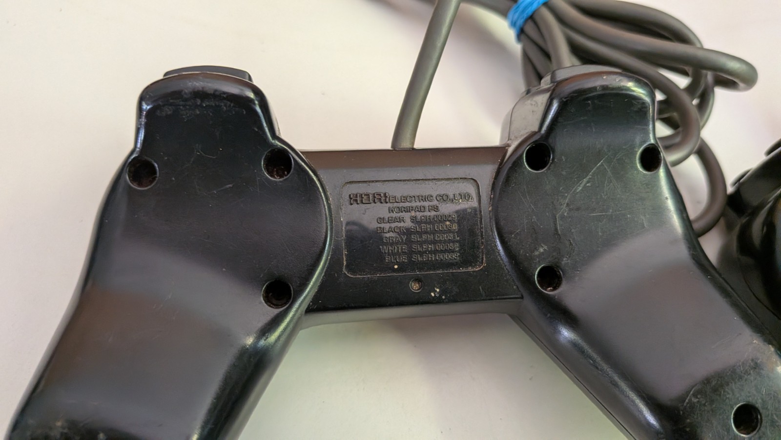 Hori Pad Controller 1996 Sony PlayStation PS1 SLPH-00030 – Lot Of 2 – Tested