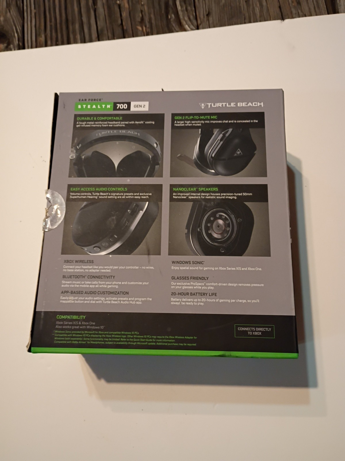 Turtle Beach Stealth 700 Gen 2 x Box Head Phone Gaming Headset