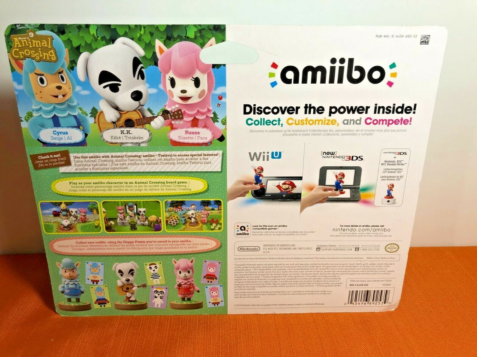Nintendo Amiibo NVL E AJ3A USZ Bundle SEALED 2/2