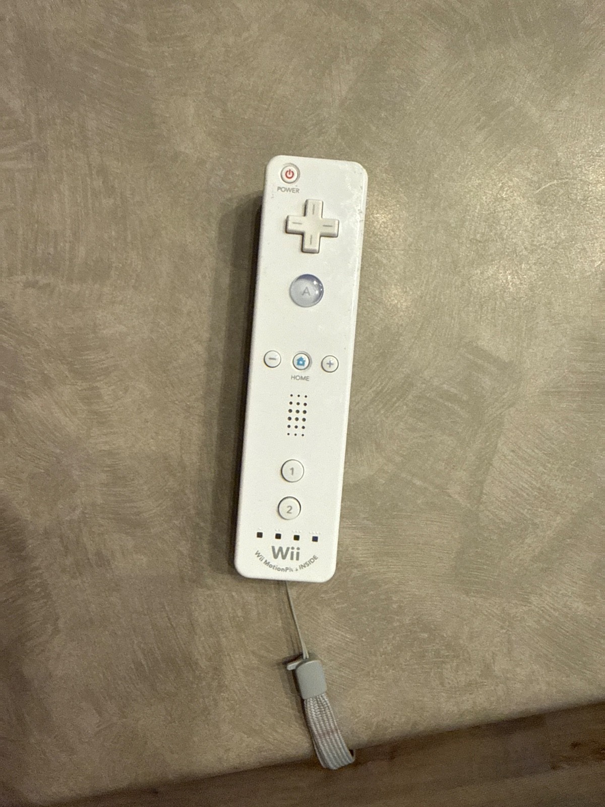 wii motion plus controller white