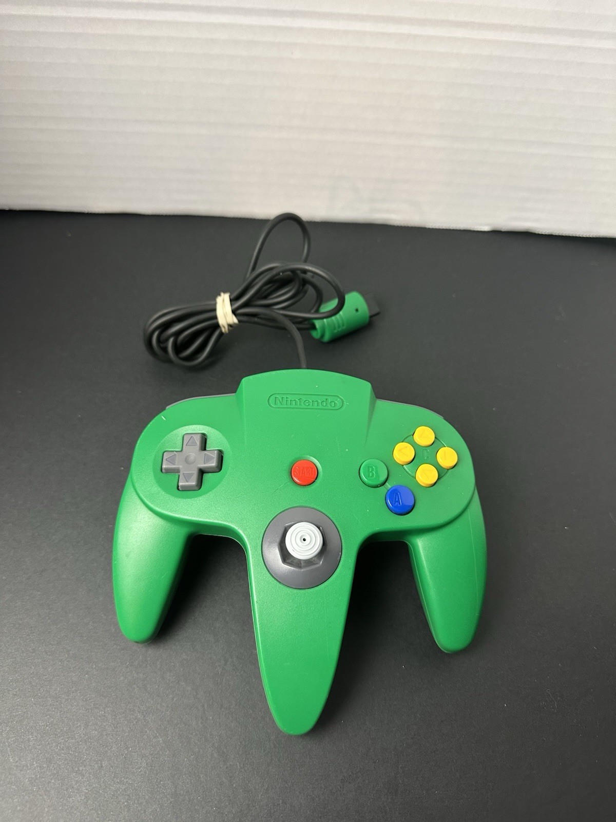 Nintendo 64 Controller: Green N64 Controller Tight Stick (NUS-005) OEM *TESTED