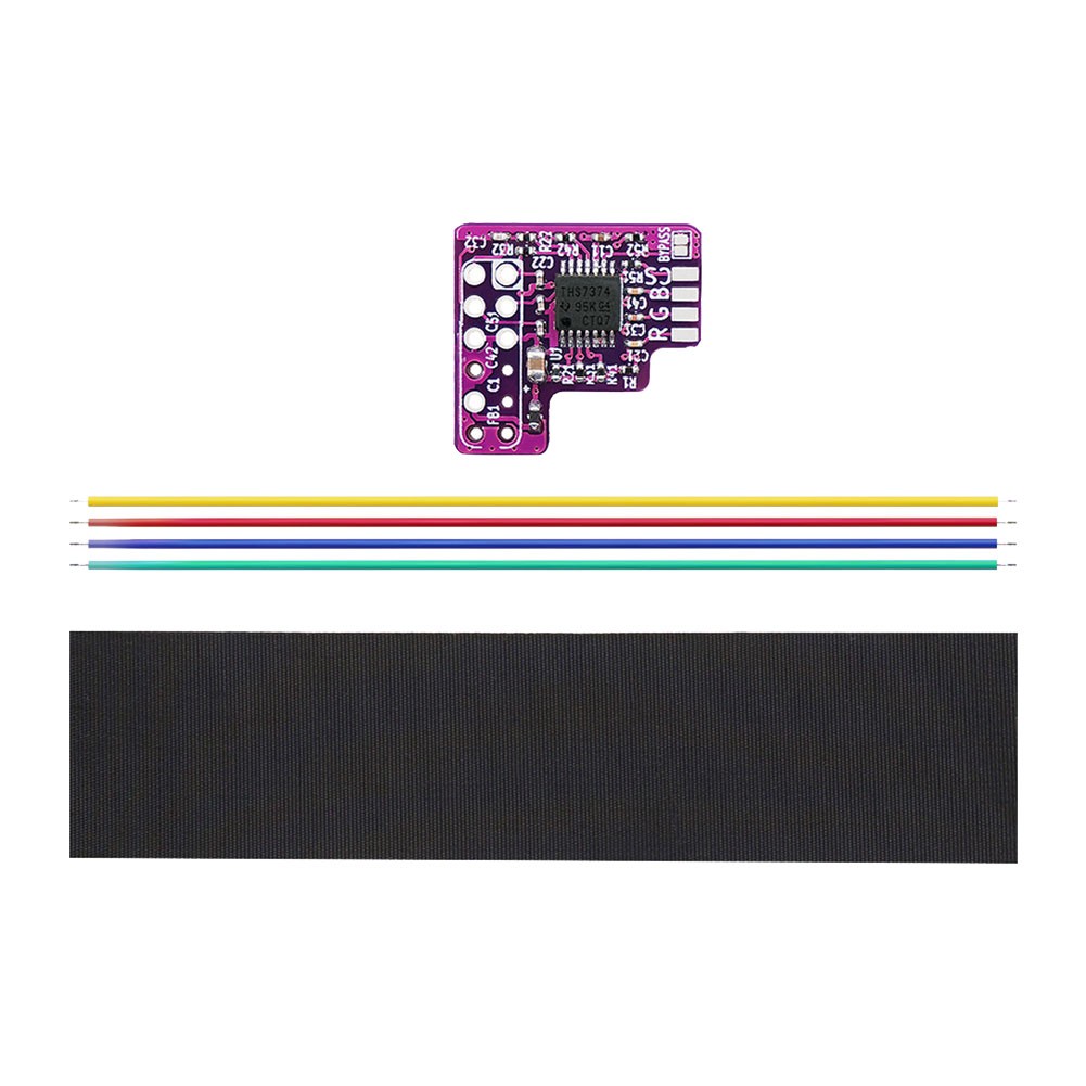 N64 RGB MOD Kit for N64 NTSC Consoles RGB Module Chip for 64 NTSC Modified6483