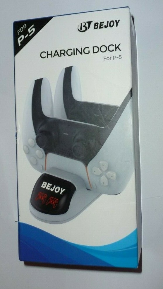 BEJOY Charging Dock for P-5 Controllers Power Saver Dual Charger new