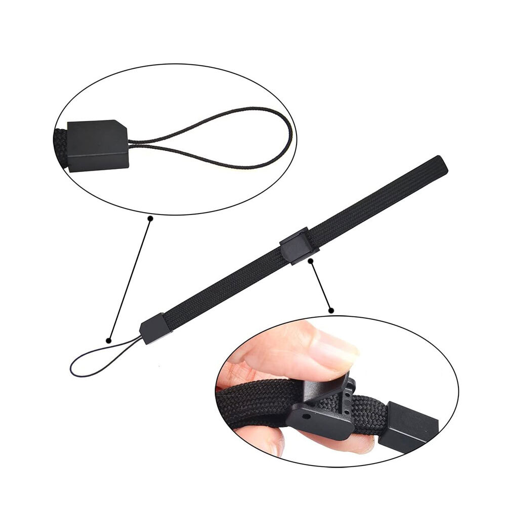 Adjustable Wrist Strap Hand Grip Lanyard Rope For Phone Nintend Wii Remote PS3