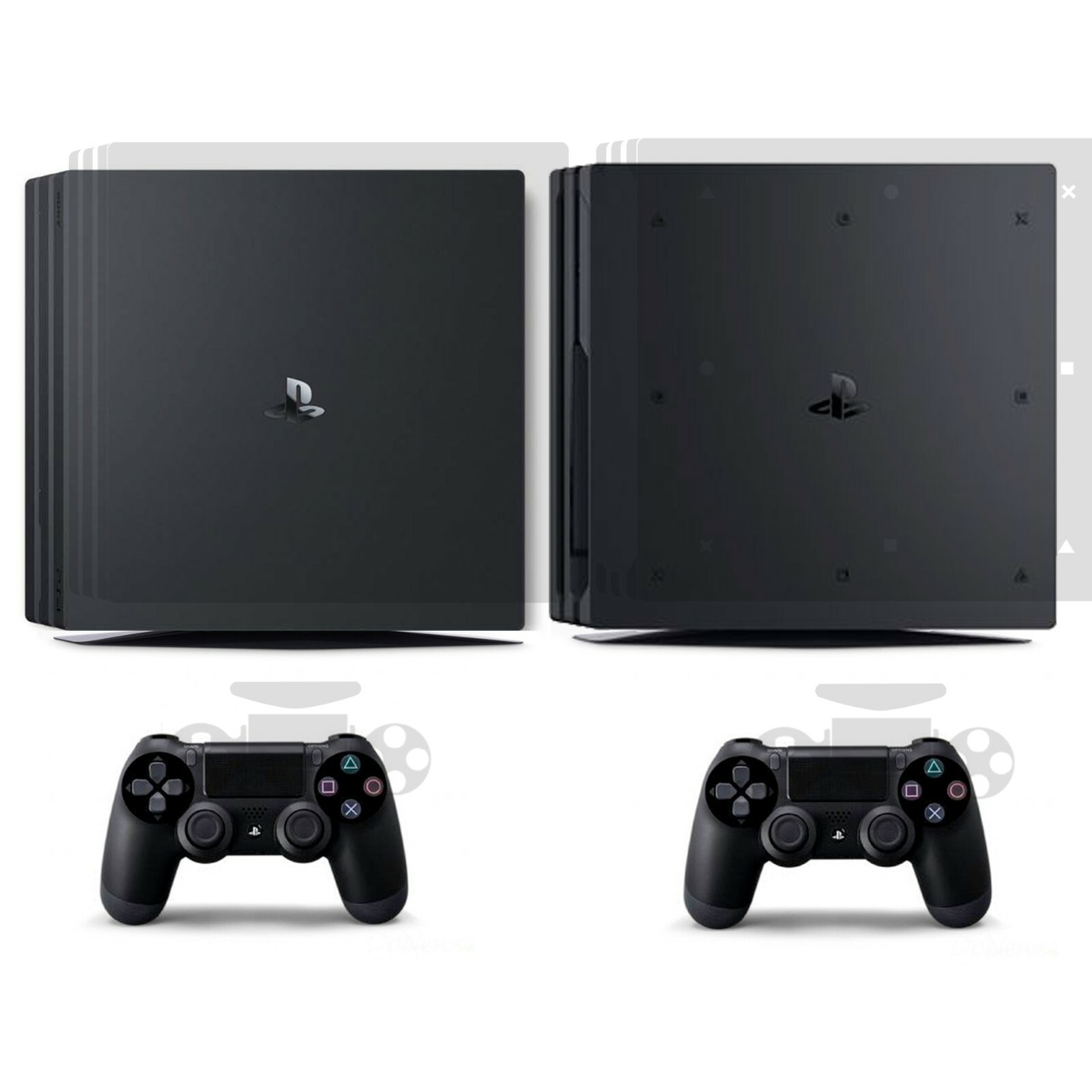 Transparent Clear Skin Sticker Cover for Sony PS4 Pro PlayStation 4 Pro