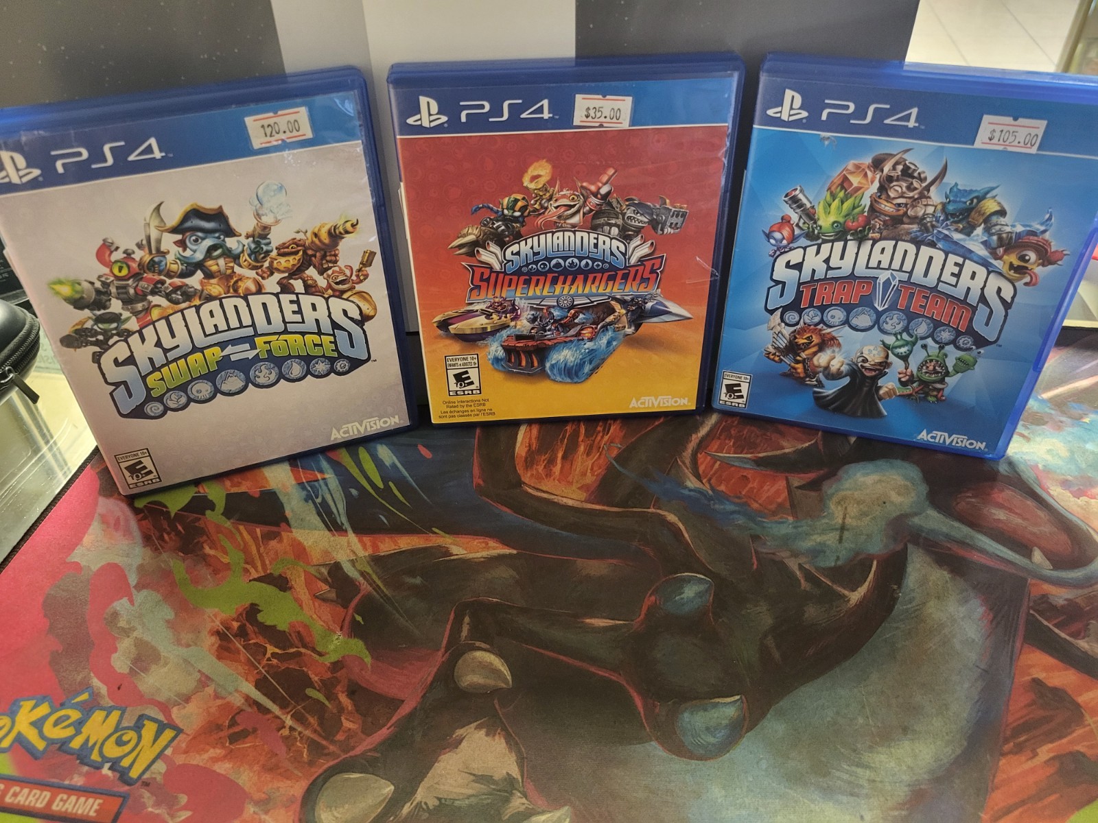 Skylanders Swap Force ,superchargers,trap team PS4 collection