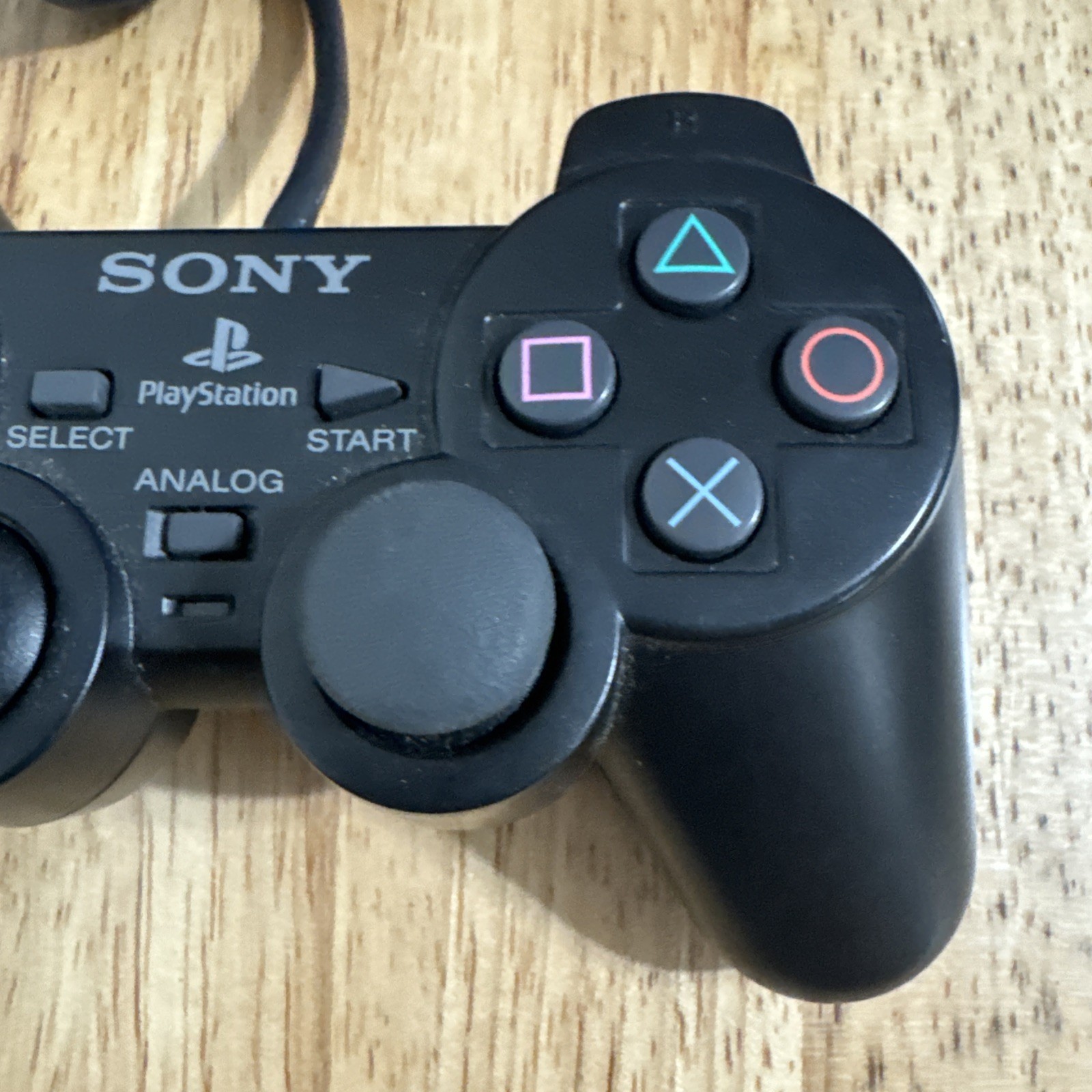 Sony DualShock 2 Playstation 2 Controller Black “For Parts” PS2