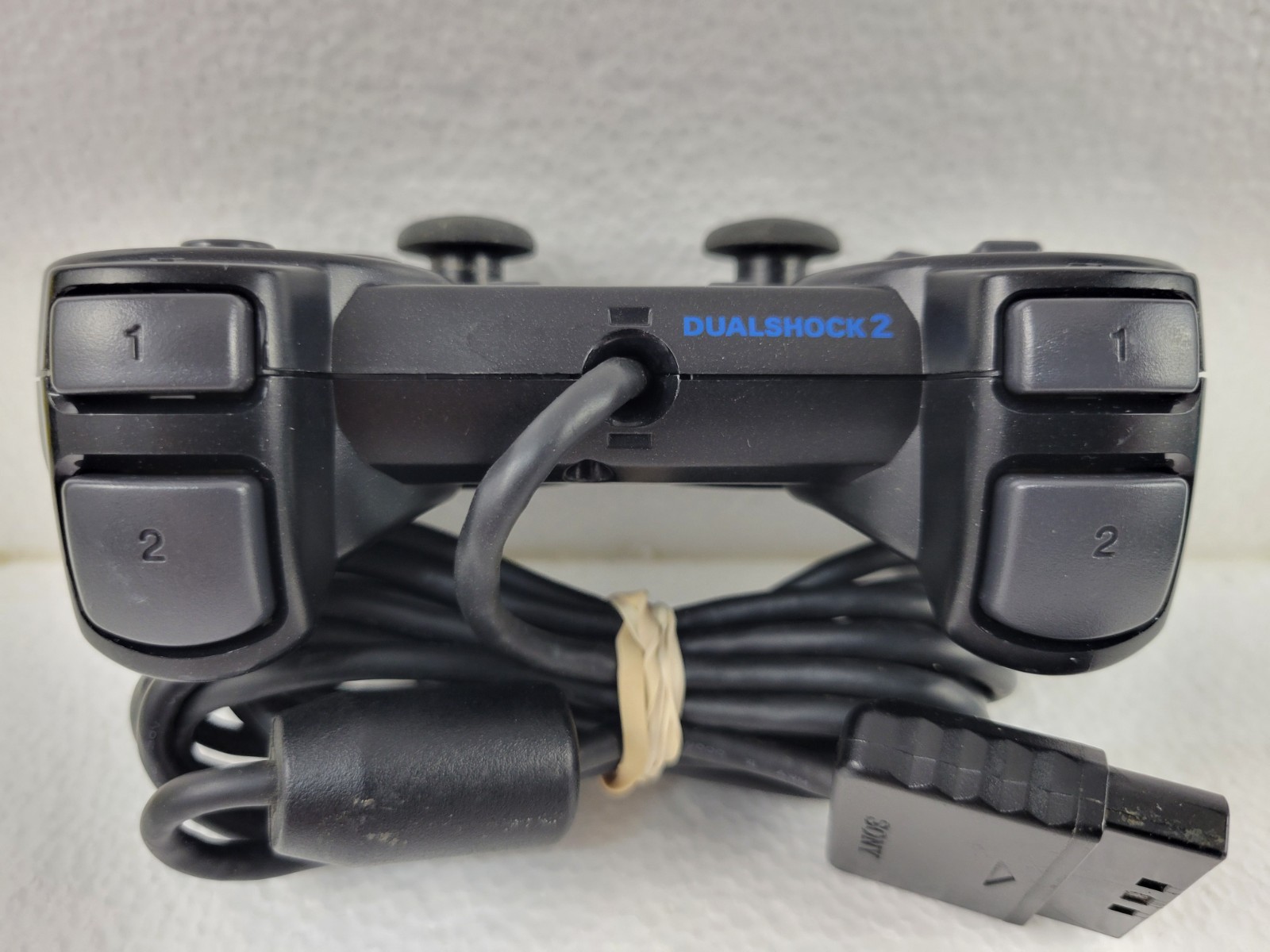 PlayStation 2 PS2 Official OEM Sony DualShock 2 Controller Black Working H