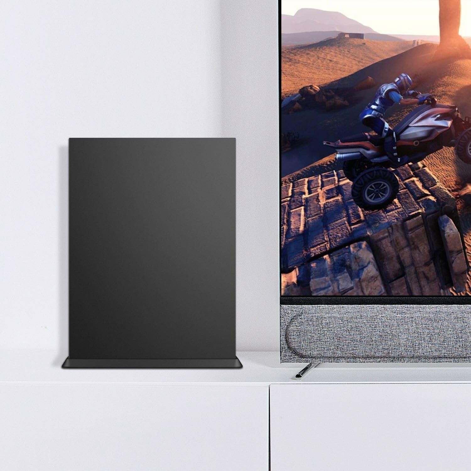 Stylish Black Vertical Stand for Xbox One X – Safe & Secure Console Base