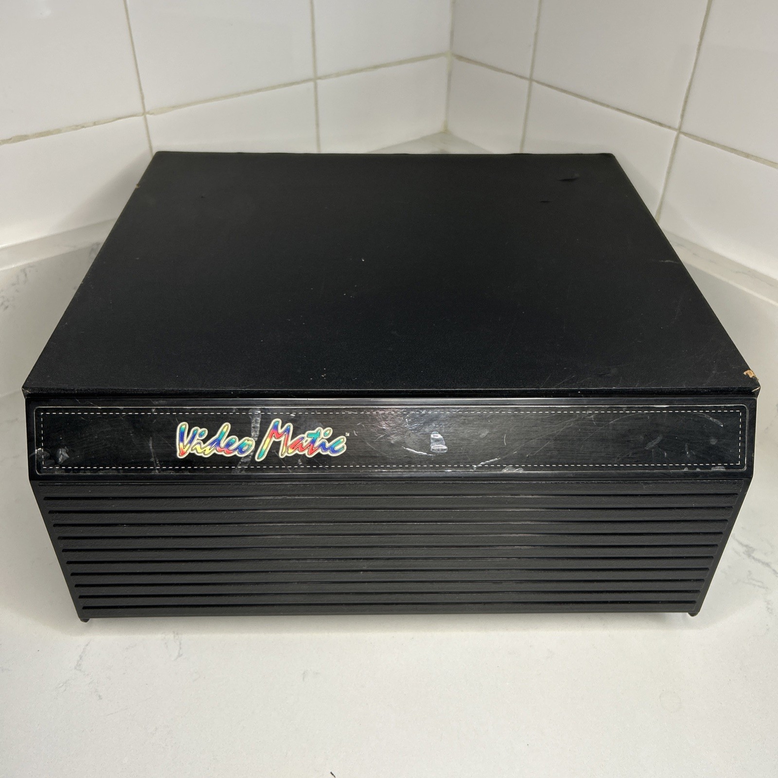 VTG 1997 VIDEO MATIC 30 Jewel Case Game Storage Drawer