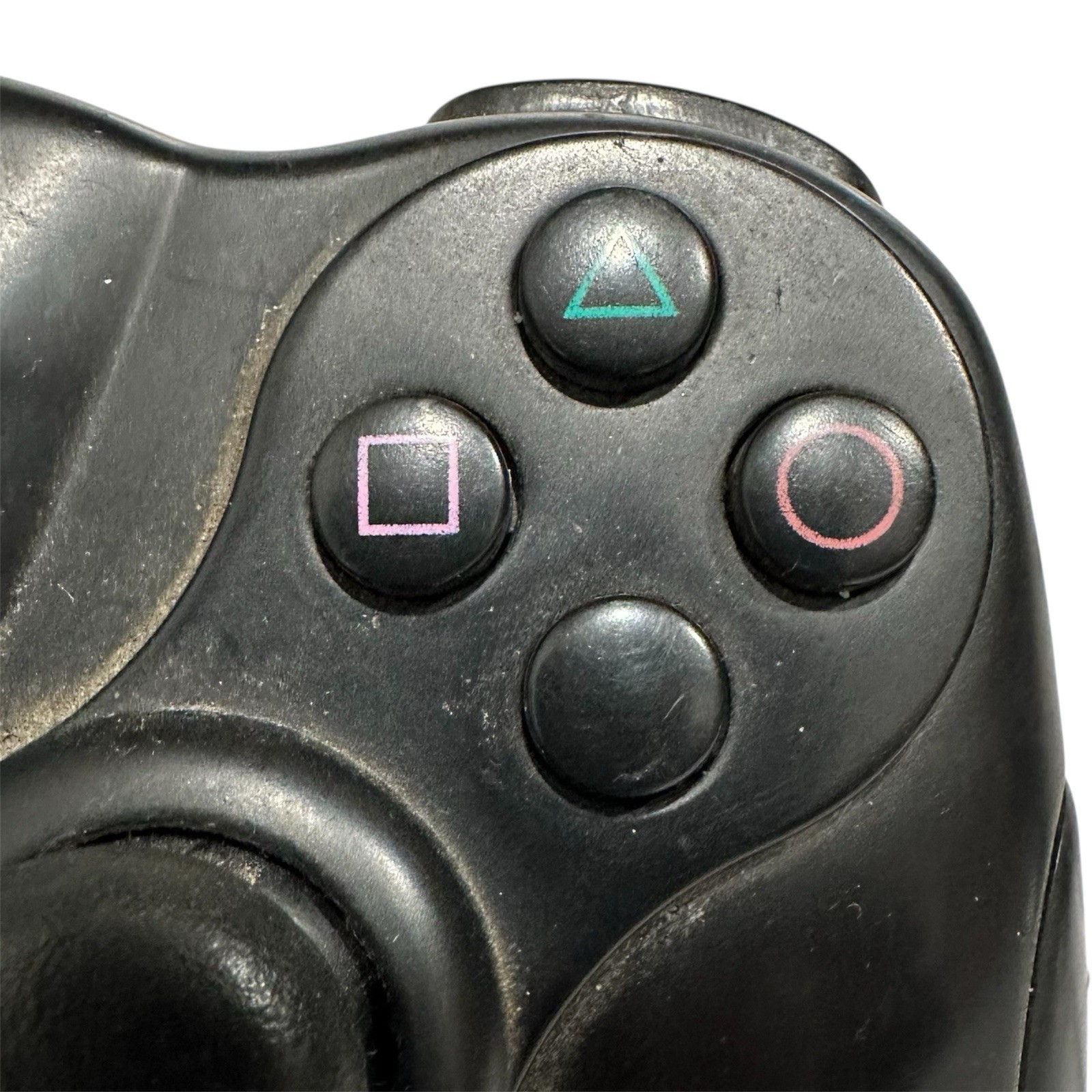 Gigaware PS2 Wired Controller Black Dual Analog RadioShack 26-539 OEM Style