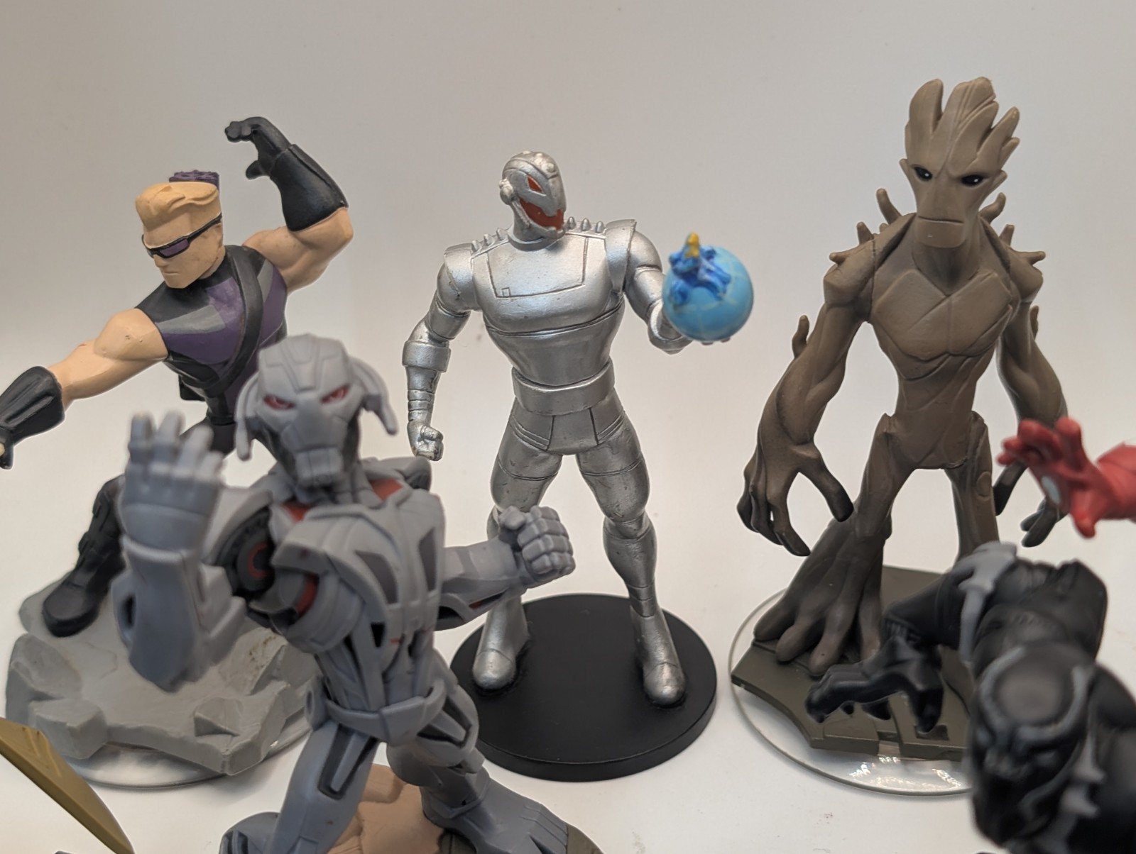 Disney Infinity Marvel Lot 14 Figures Hulk Iron Man Thor Venom Groot + Bonus