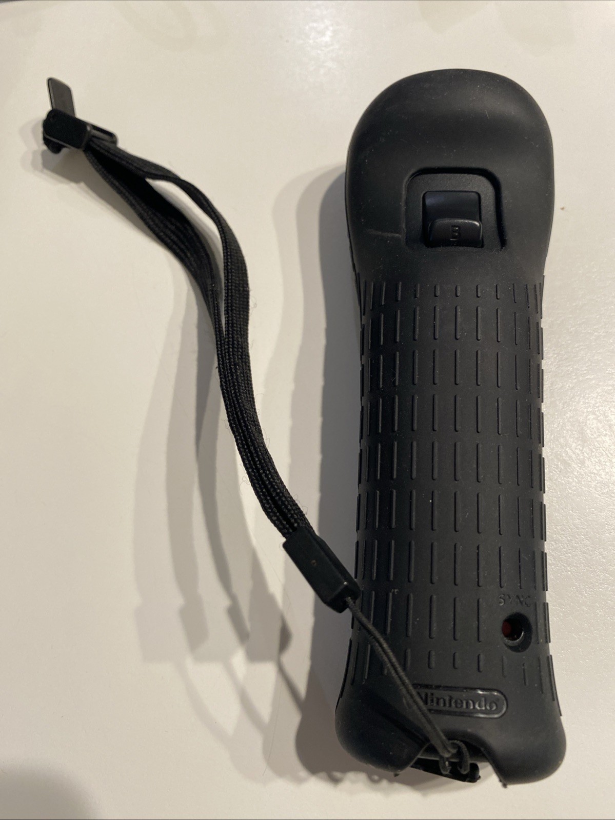 Nintendo Wii Remote Controller with Motion Plus Inside (RVL-036) Black -READ-