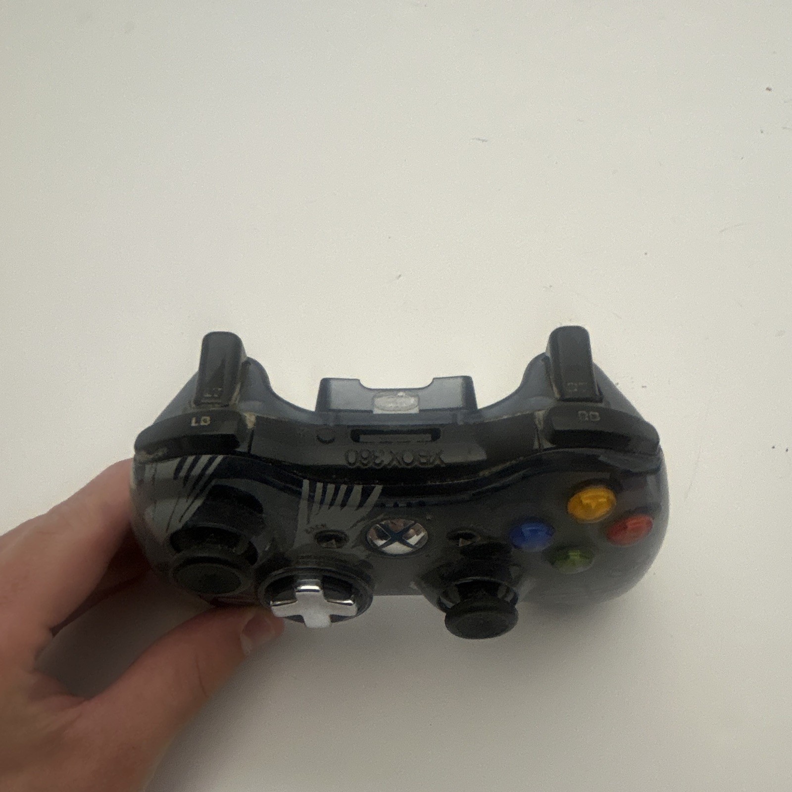 Microsoft Xbox 360 Wireless Controller, Halo 4 UNSC, Gray/Black
