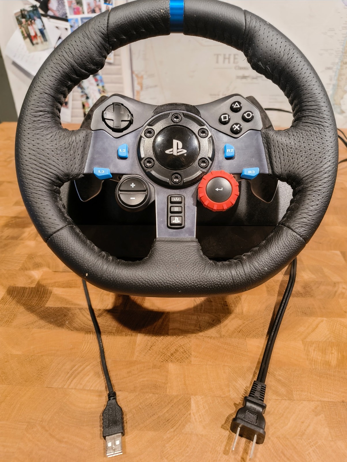 Logitech G29 Driving Force Racing Wheel – Black (941-000110)