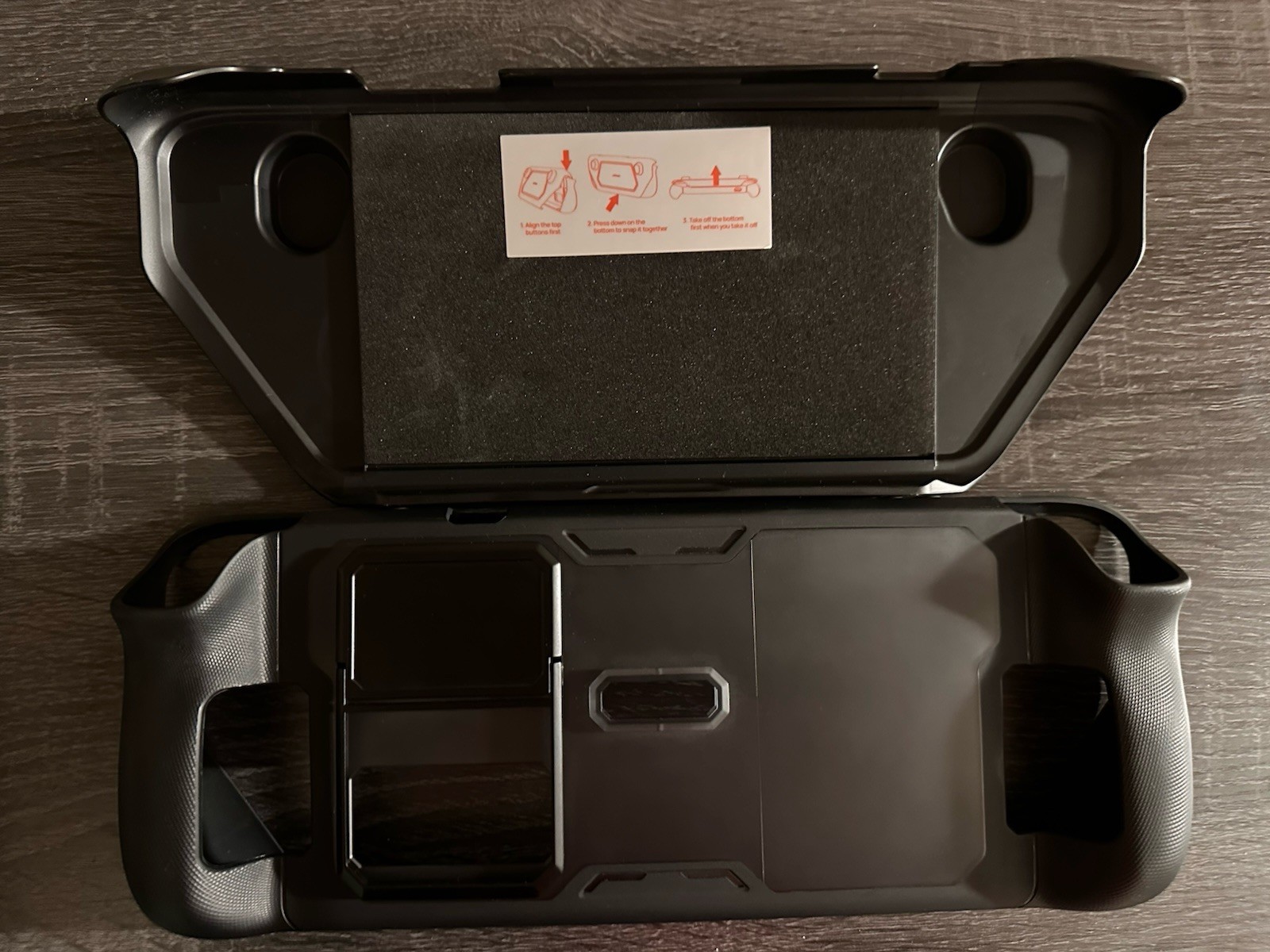 Protective Case for Steam Deck with Detachable Front Shell (JSAUX ModCase)