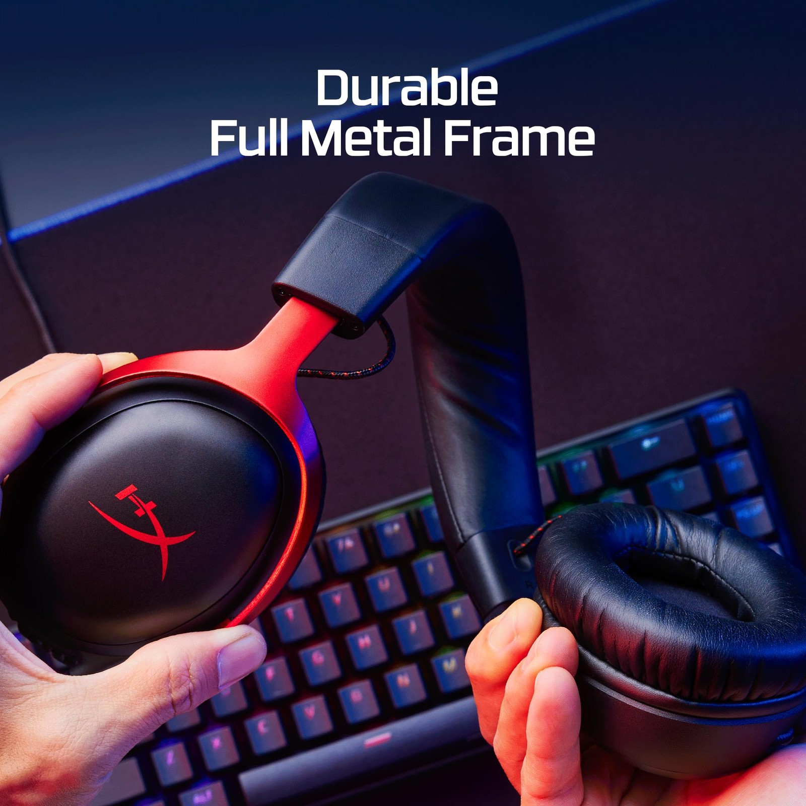 HyperX Cloud III 3.5mm Wired Gaming Headsets with Mic Noise Cancelling DTS He…