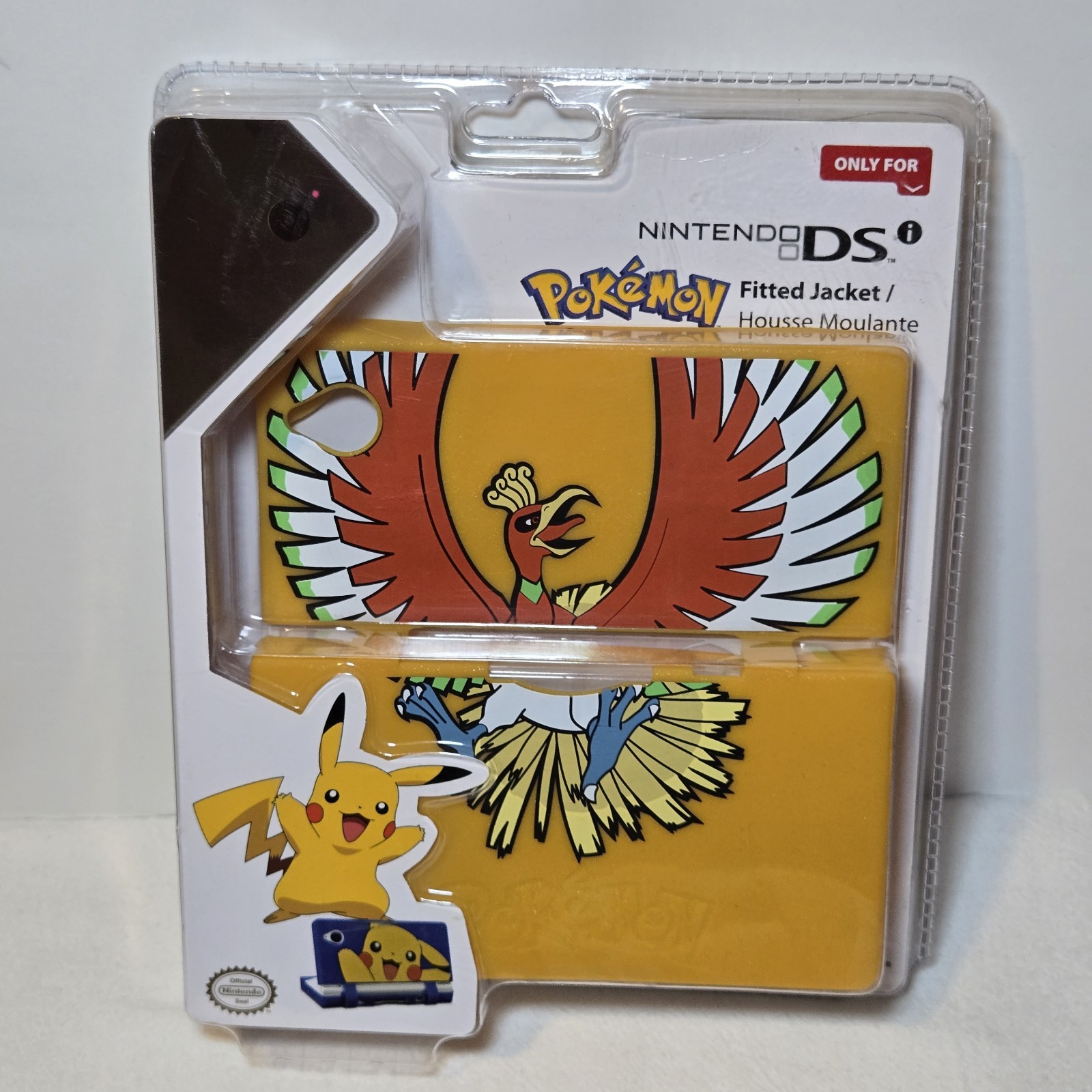Pokemon Nintendo DS Gameboy Fitted Jacket Ho oh 2010 Official USED OPEN BOX