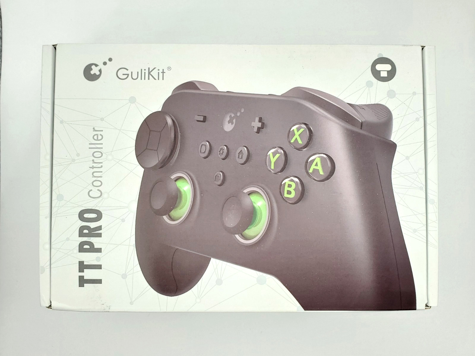 GuliKit TT Pro Wireless Controller for PC, Android, iOS, Switch – Black Green