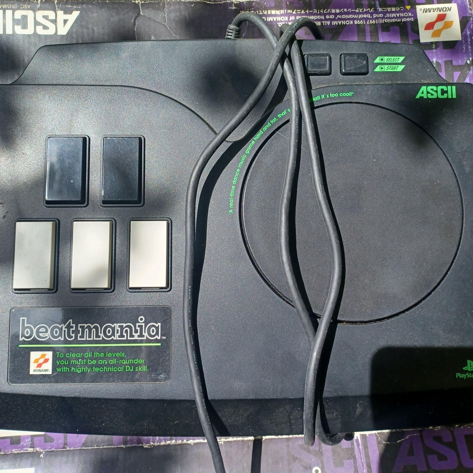 Konami Playstation PS1 Beatmania Controller