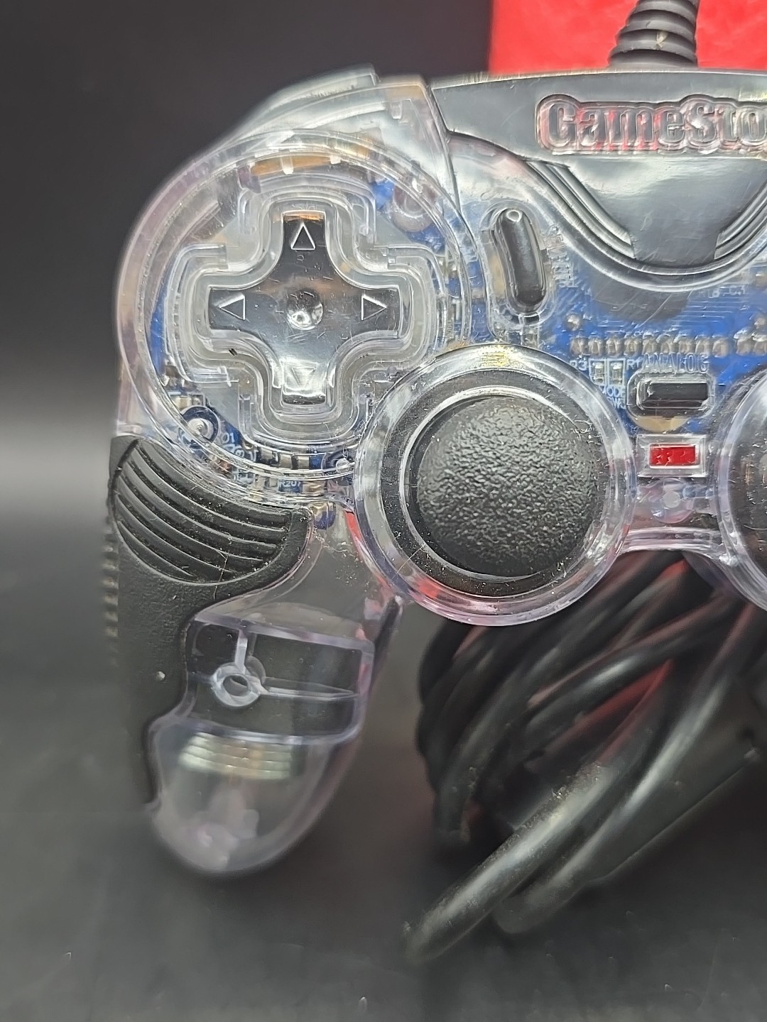GameStop Clear PlayStation PS2 Controller