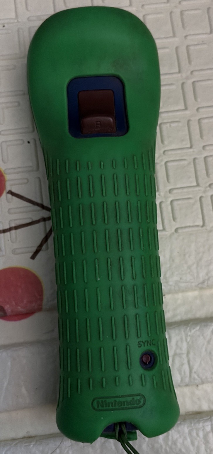 Nintendo Wii Remote Luigi Motion Plus Wii U OEM Controller Clean Working