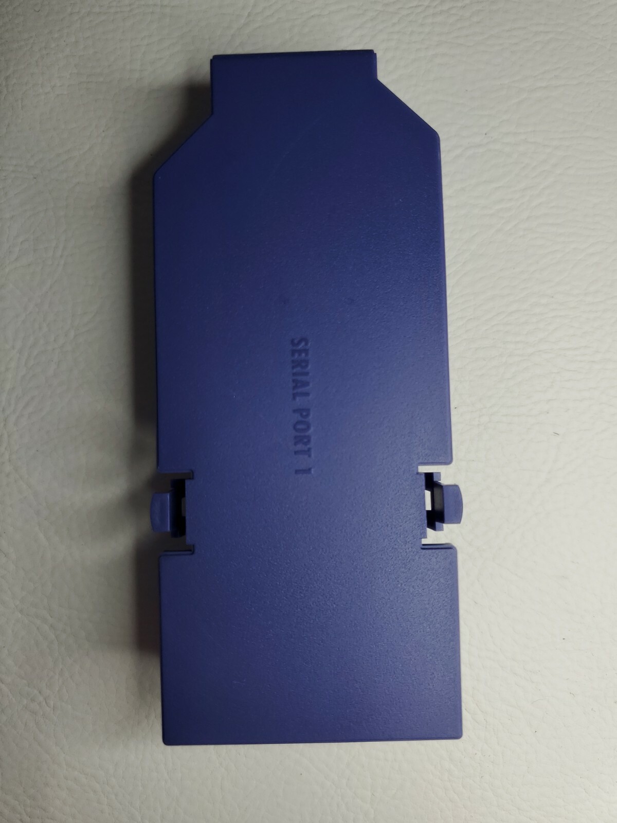 Gamecube indigo purple GameBoy Player cover Official Nintendo serial Port 1