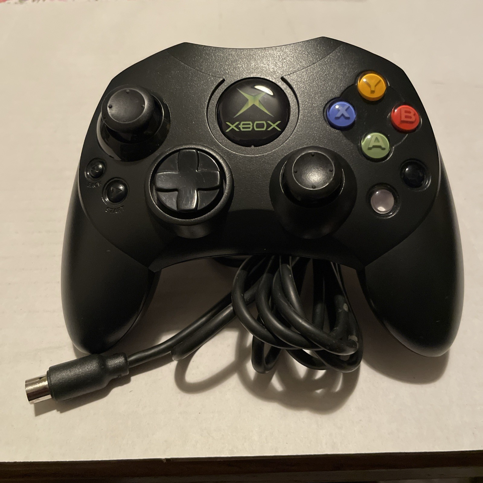 Microsoft Xbox Controller – S Black OEM X0869873 Gamepad No Breakaway Cable