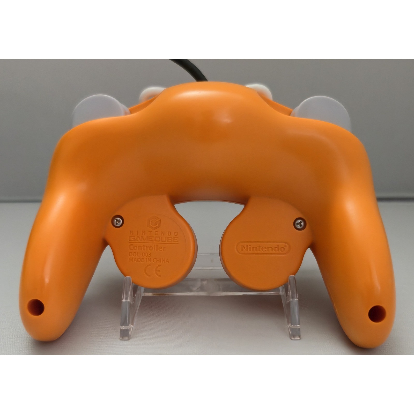 GameCube Controller – Spice Orange – DOL-003 – Cleaned & Tested – NEW Sticks