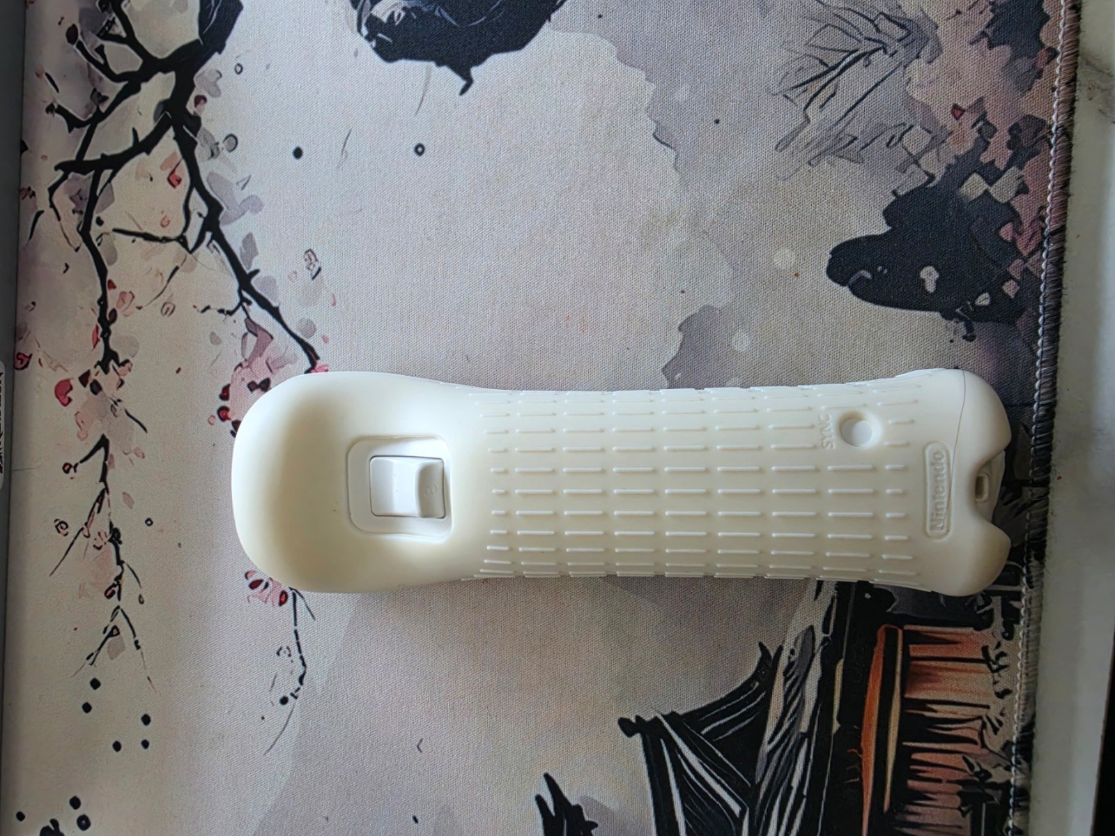 Nintendo Wii Remote Plus – White with White Sleeve