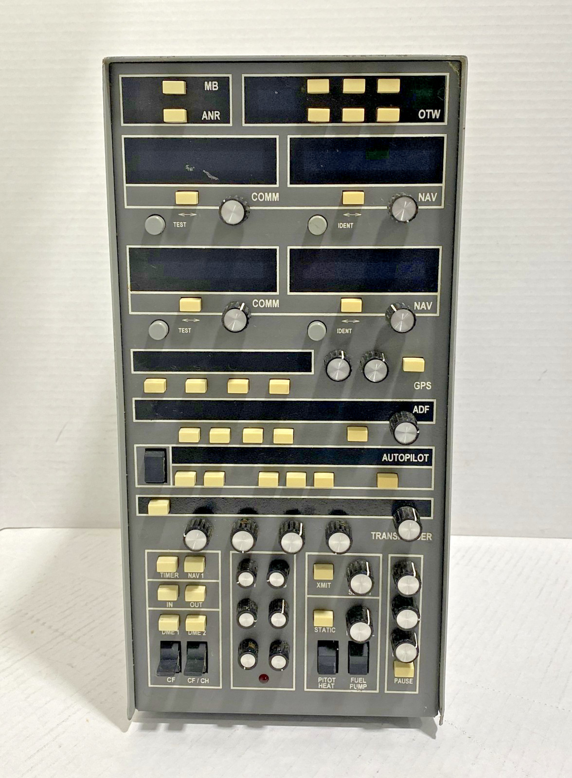 Precision Flight Controls AV-1 Legacy Desktop Flight Simulator Console Untested