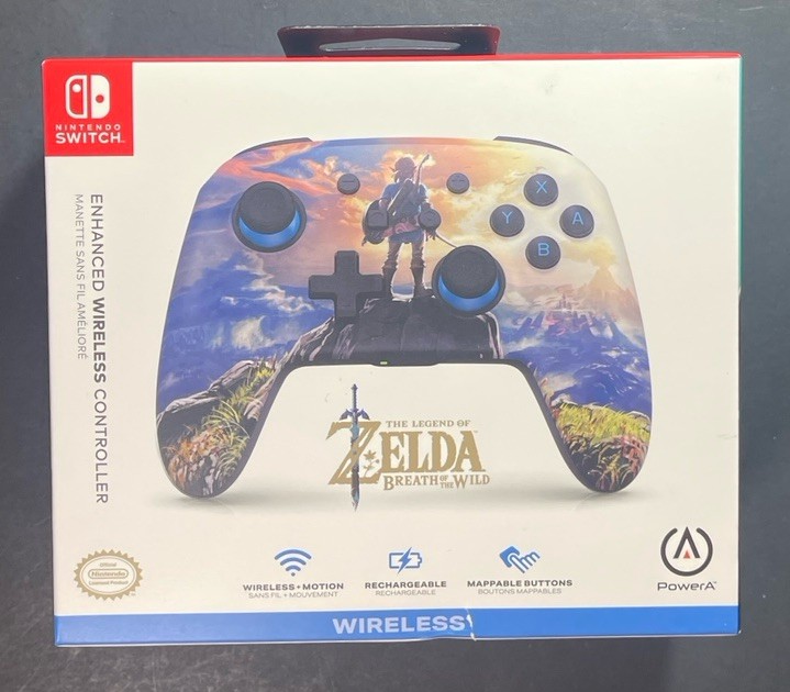 Official Nintendo Switch Enhanced Wireless Controller [ Kingdom of Hyrule ] NEW