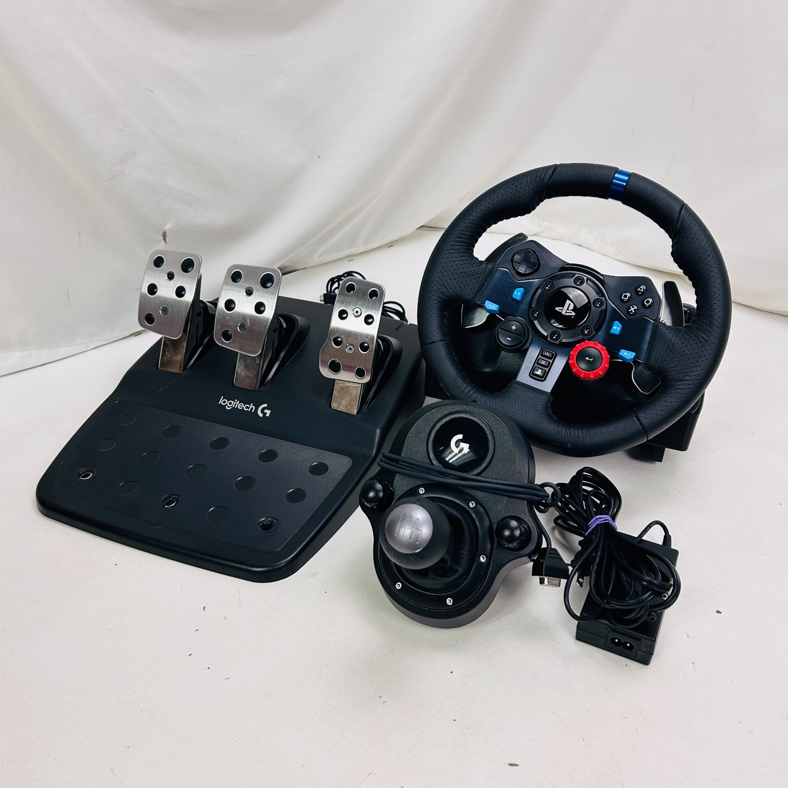 Logitech G29 Driving Force Black/Blue 941-000110 Racing Wheel For PS4/PS5/PC