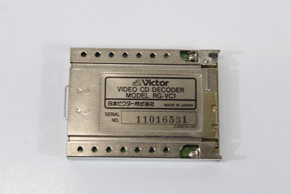 SEGA Saturn Victor Video CD Decoder Card OEM RG-VC1 MPEG Japan US Seller RARE