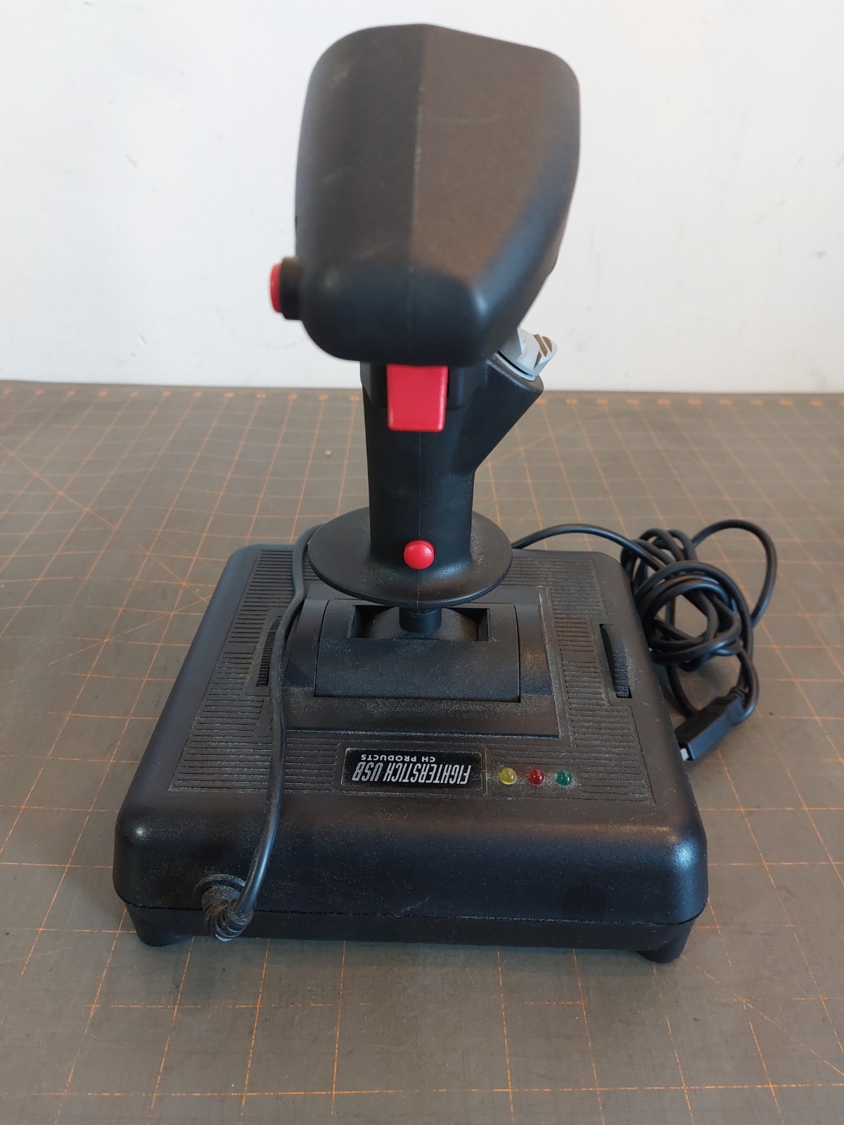 CH Products Fighterstick USB PC Flight Simulator Joystick