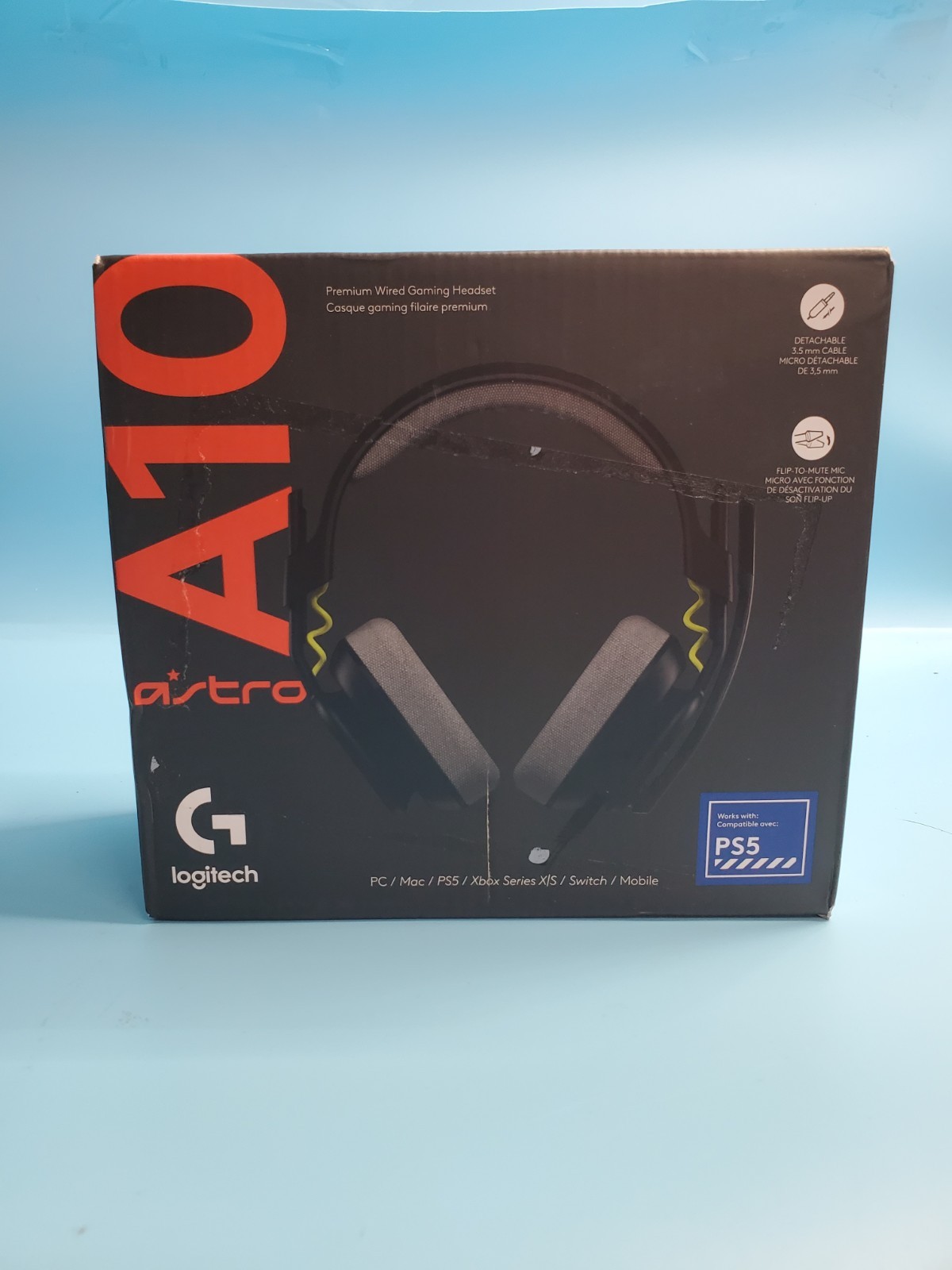 Astro A10 Gaming Headset Gen 2 Playstation, Nintendo, PC, Mac – Black