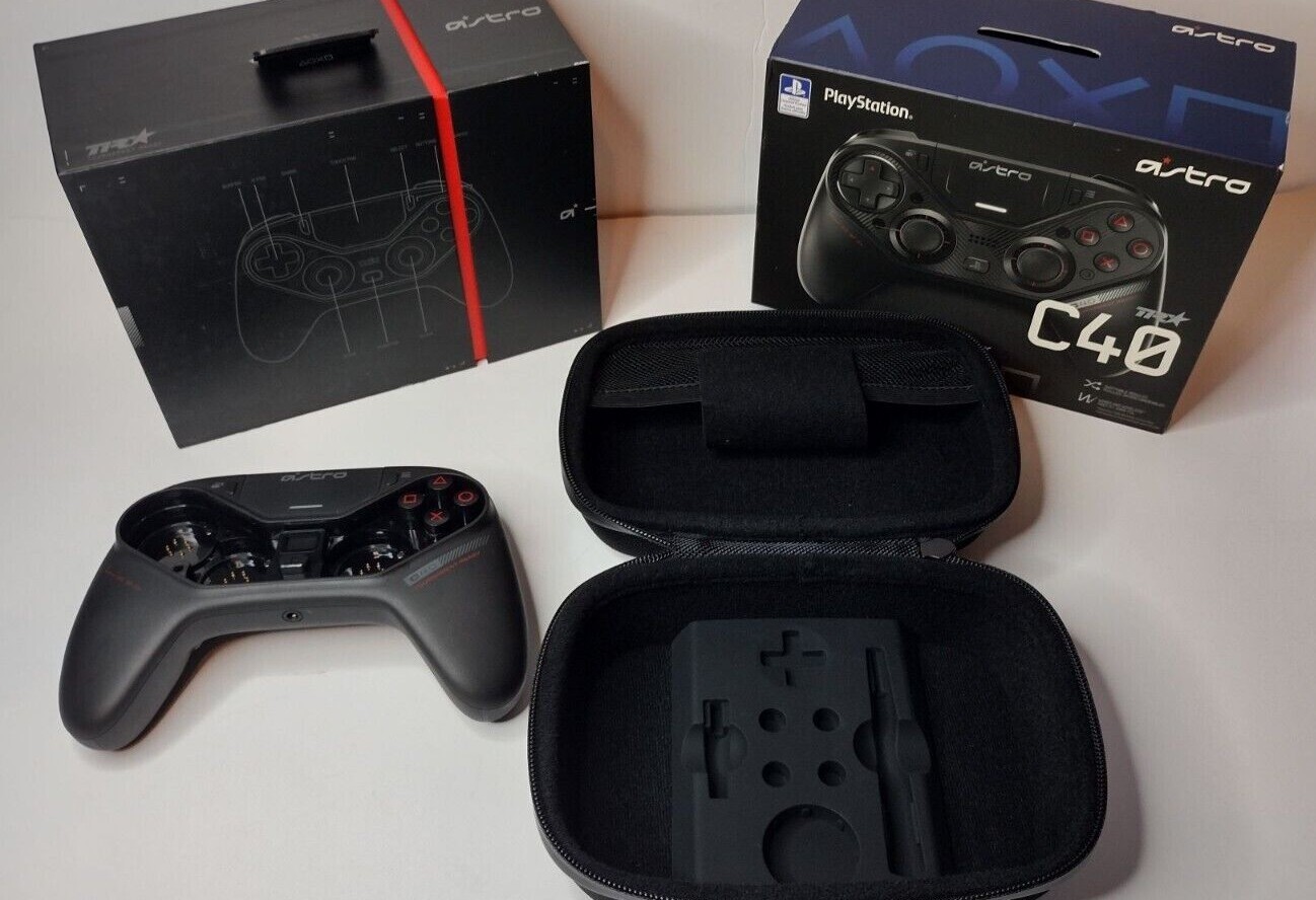 ASTRO Gaming C40 Tr PS4/PS5 Wireless Controller for Sony PlayStation 4 and PC