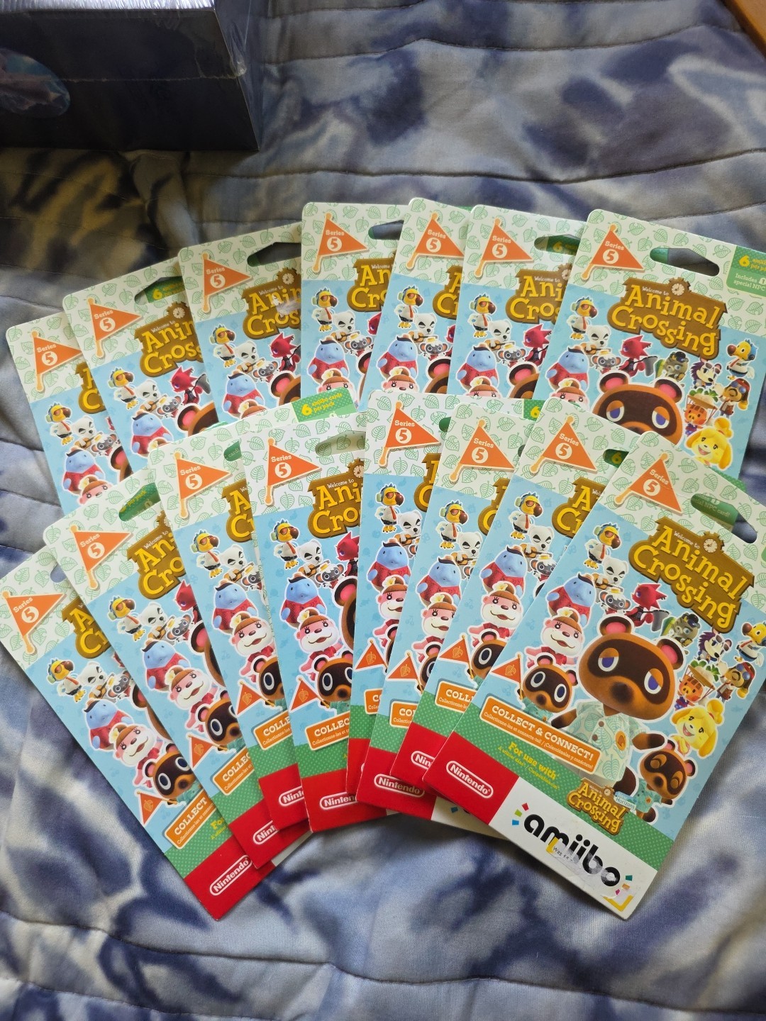 Nintendo Animal Crossing Series 5 amiibo Cards – 6 CARDS….1 PACK