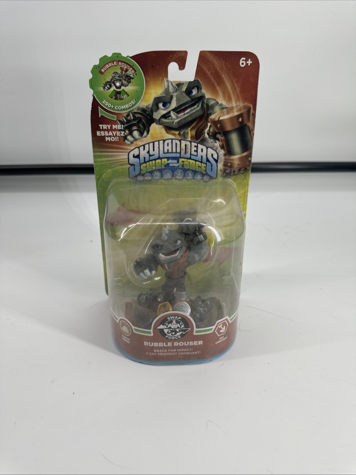 Activision Skylanders Swap Force Rubble Rouser Dig Character Figure Opened Box