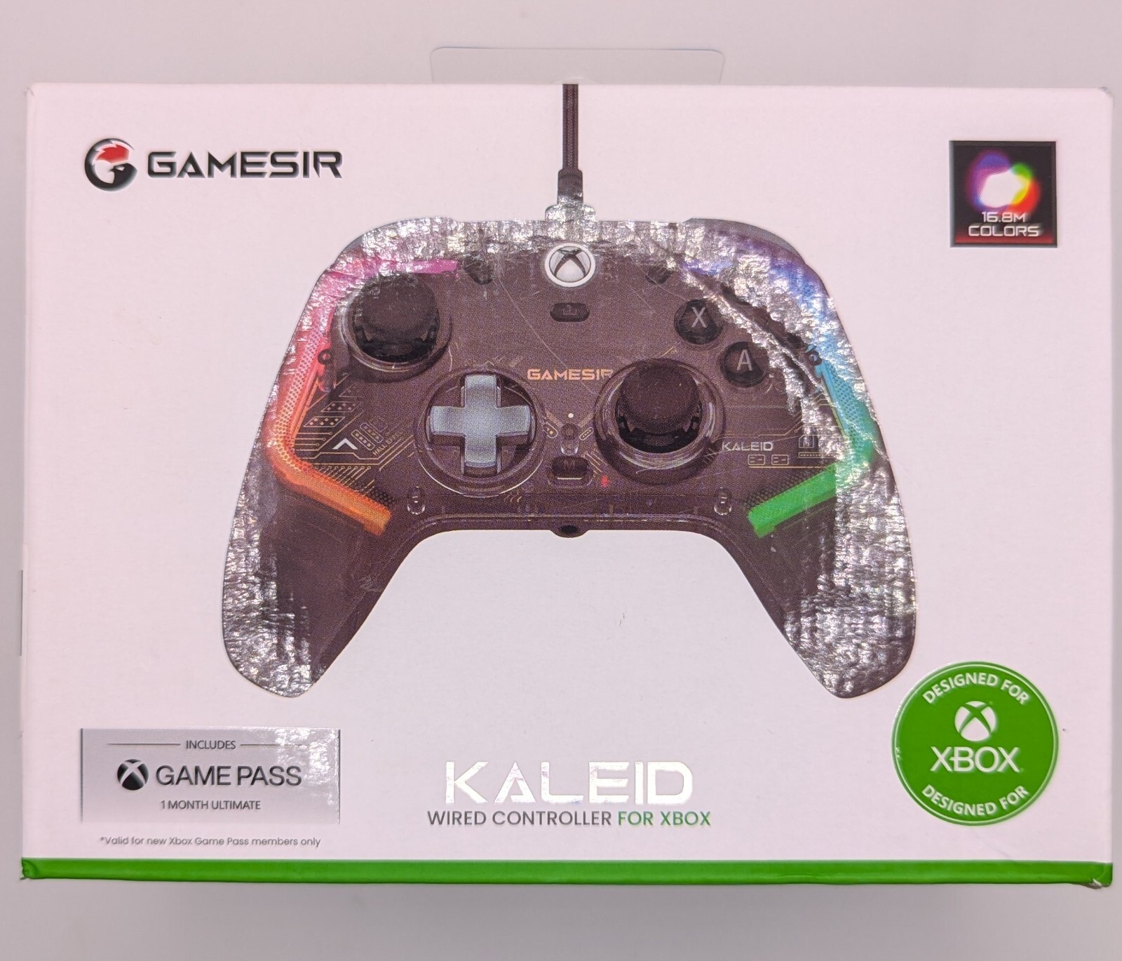 GameSir Kaleid Wired Xbox Controller with Hall Effect Joysticks for Xbox