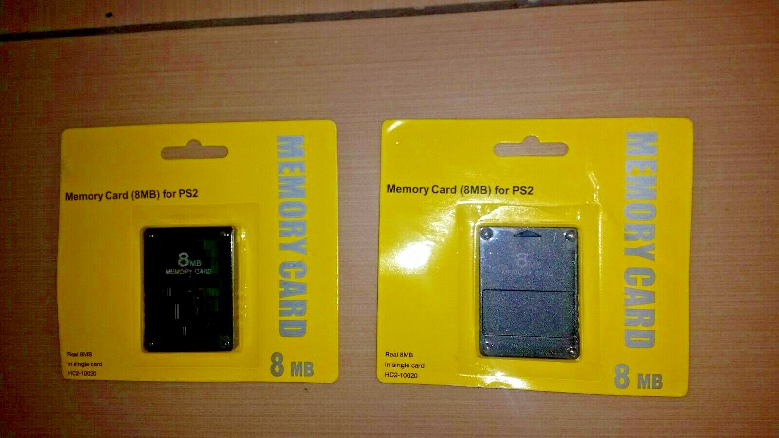MEMORY CARD(8MB)n.2 FOR PS2 Real 8mb In SINGLE CardHC2-10020 Made in China 2