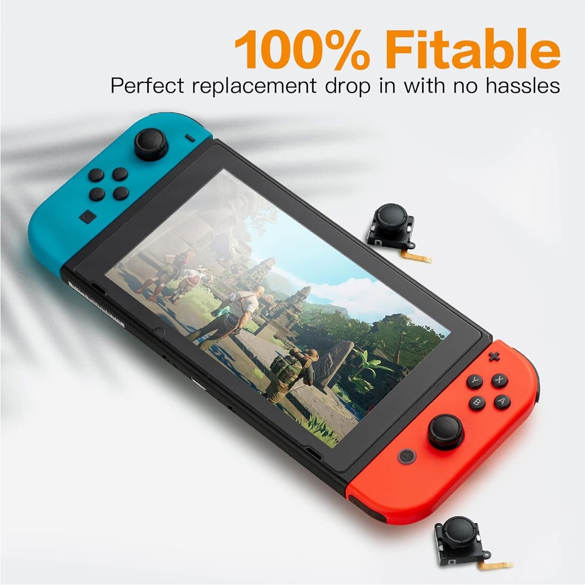 1-10X Joycon Hall Thumb Stick Joystick No Drift For Nintendo Switch Lite OLED US