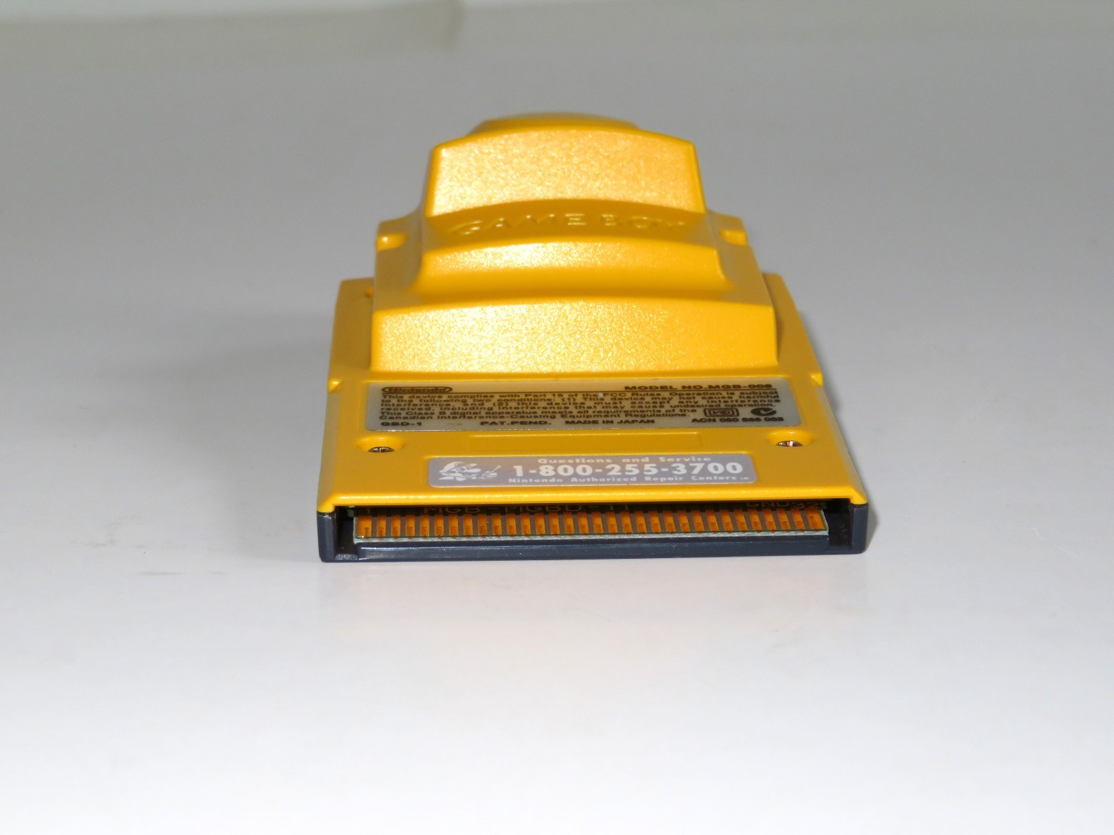 Authentic Yellow NINTENDO Game Boy Camera Model MGB-006 TESTED WORKING
