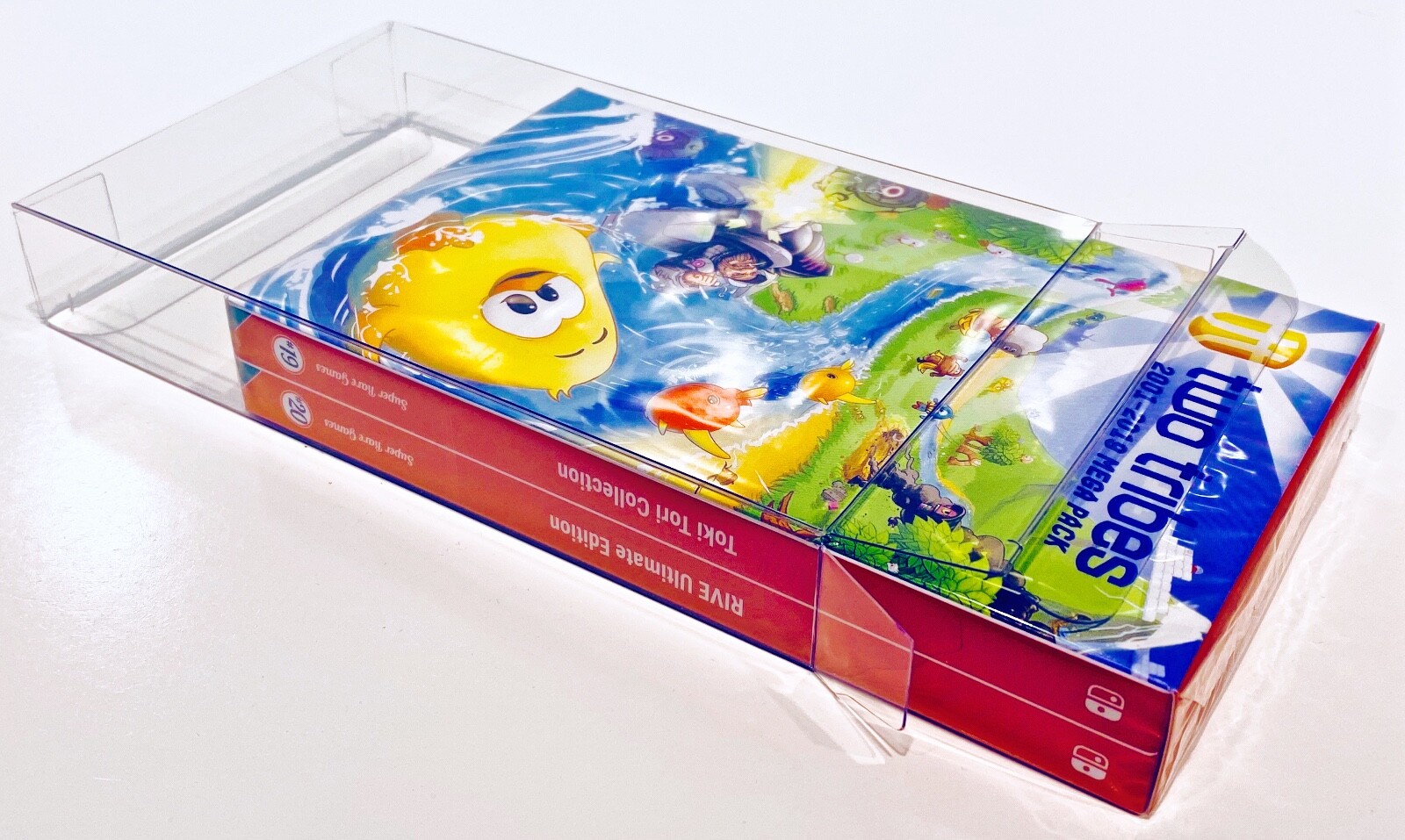 1 Box Protector Fits Some (NOT ALL!) NINTENDO SWITCH DOUBLE PACKS Read!!!